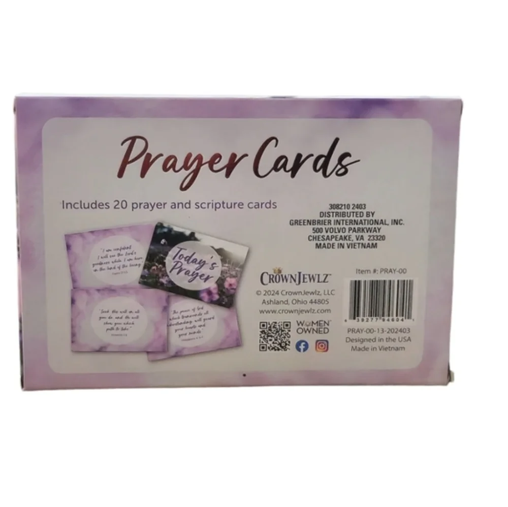 Inspirational Prayer and‎ Scripture Cards for Youself and Others